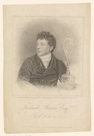 Portret van Friedrich Accum