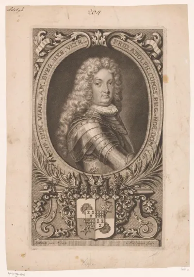 Portret van Friedrich Adolf Graf zur Lippe-Detmold