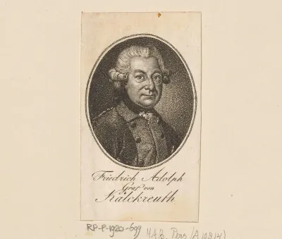 Portret van Friedrich Adolf von Kalckreuth