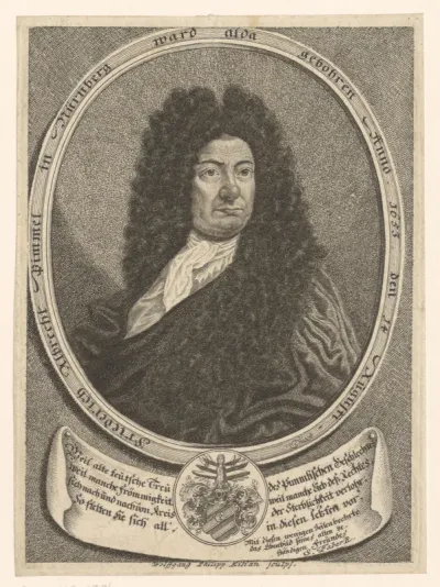 Portret van Friedrich Albrecht Pimmel