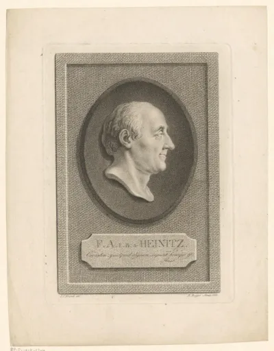 Portret van Friedrich Anton von Heynitz