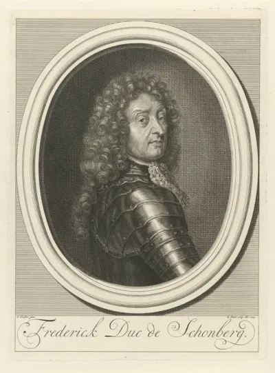 Portret van Friedrich Arnaud, eerste hertog van Schomberg
