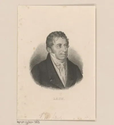 Portret van Friedrich August Schulze