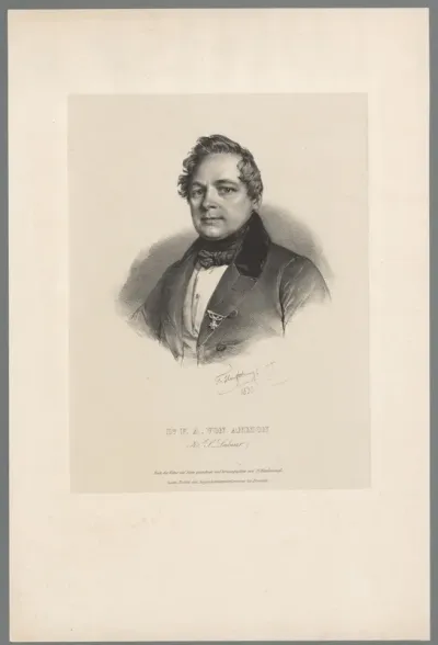 Portret van Friedrich August von Ammon