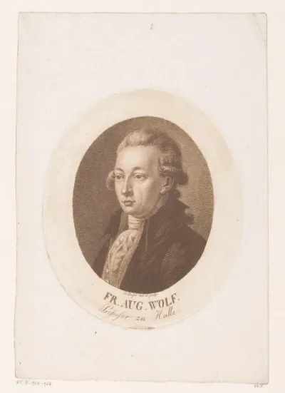 Portret van Friedrich August Wolf