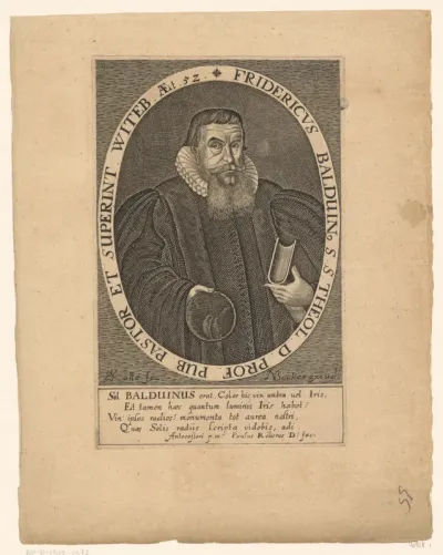 Portret van Friedrich Balduin