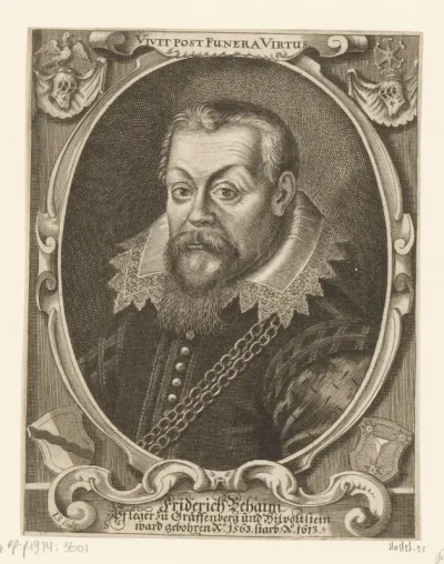 Portret van Friedrich Behaim VIII