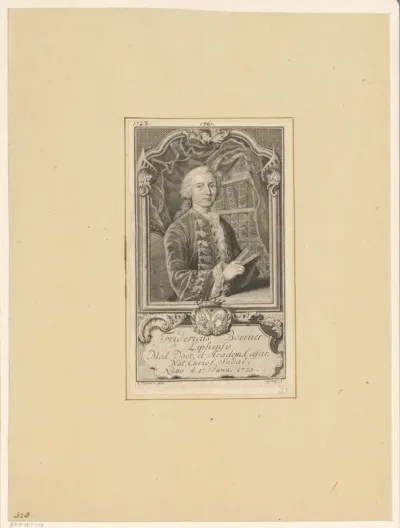 Portret van Friedrich Boerner