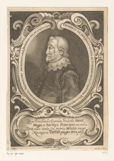 Portret van Friedrich Braunschweig-Lüneburg