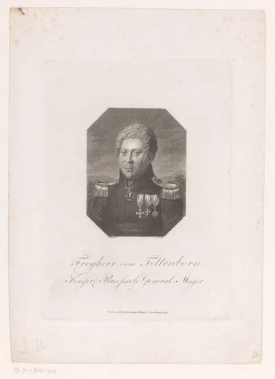 Portret van Friedrich Carl von Tettenborn