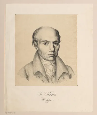 Portret van Friedrich Christian Kries
