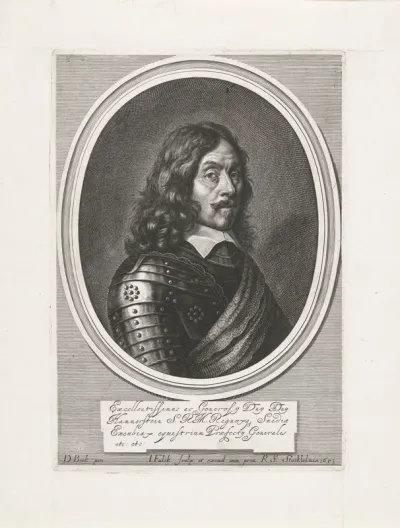 Portret van Friedrich Christoph von Hammerstein