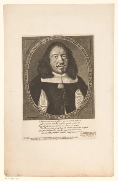 Portret van Friedrich Deckherr