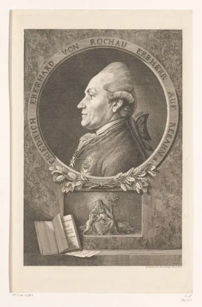 Portret van Friedrich Eberhard, Freiherr von Rochow