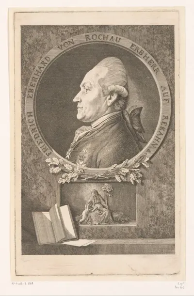 Portret van Friedrich Eberhard, Freiherr von Rochow