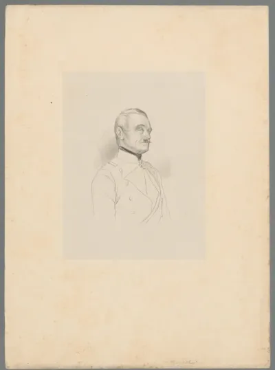 Portret van Friedrich Graf von Wrangel