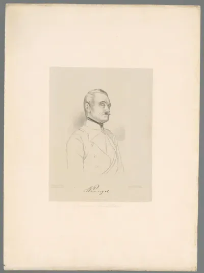 Portret van Friedrich Graf von Wrangel