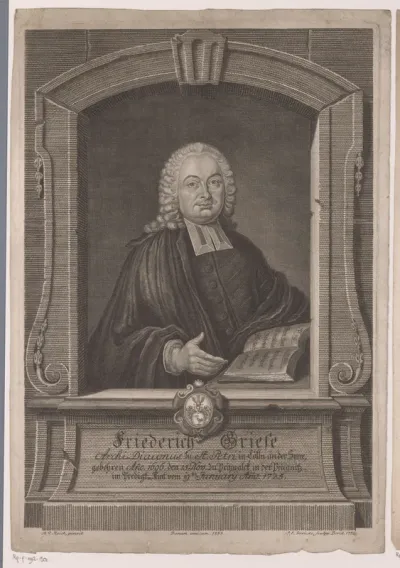 Portret van Friedrich Griese