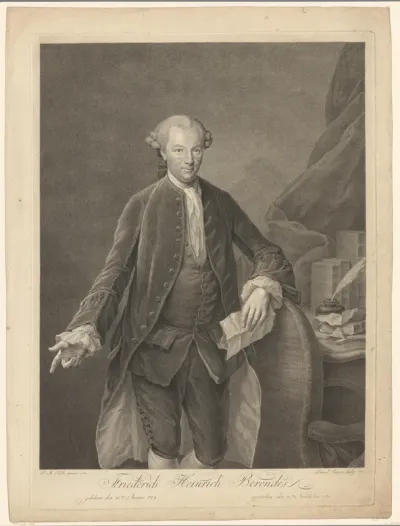 Portret van Friedrich Heinrich Berendes