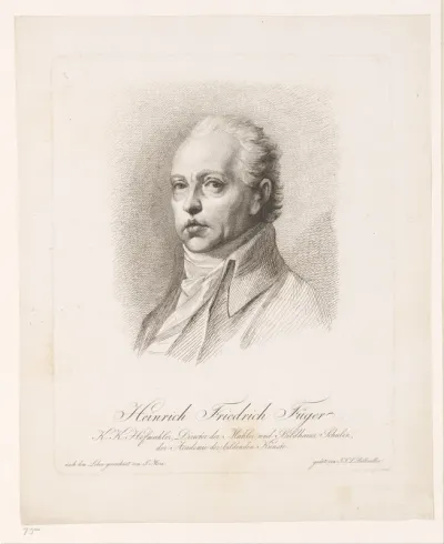 Portret van Friedrich Heinrich Füger