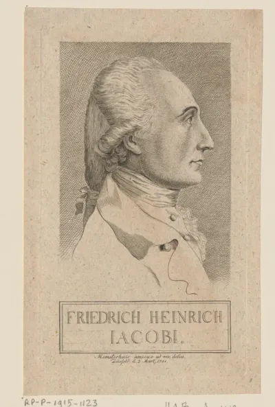 Portret van Friedrich Heinrich Jacobi