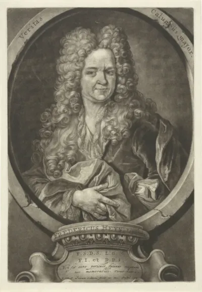 Portret van Friedrich Heyn