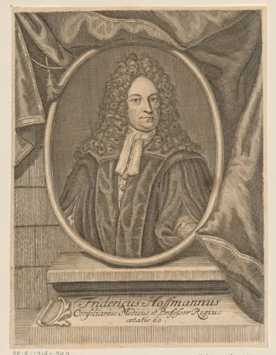 Portret van Friedrich Hoffmann