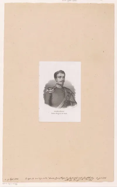 Portret van Friedrich I von Baden