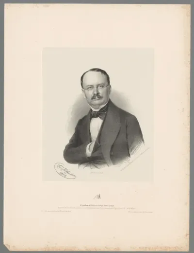 Portret van Friedrich Julius Otto