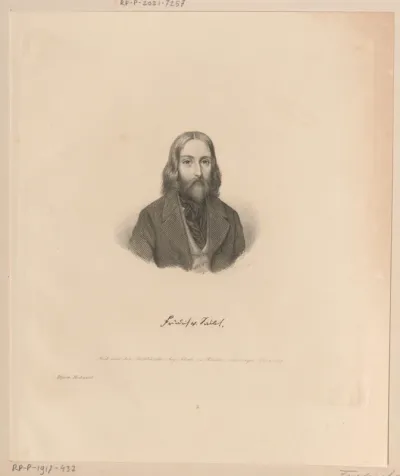 Portret van Friedrich Karl Ernst Wilhelm von Sallet