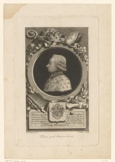 Portret van Friedrich Karl Joseph von Erthal