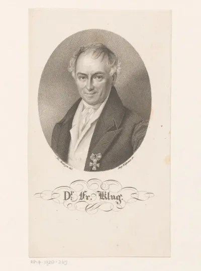 Portret van Friedrich Klug