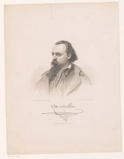 Portret van Friedrich Konrad Müller