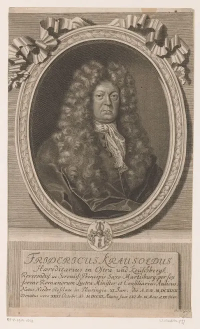 Portret van Friedrich Krausold