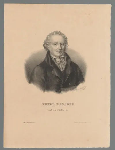 Portret van Friedrich Leopold, graaf van Stolberg