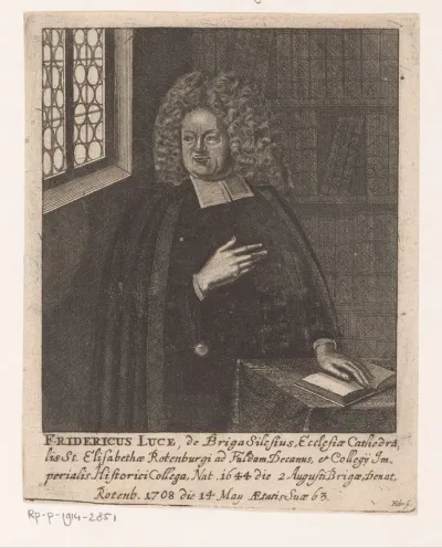 Portret van Friedrich Lucae op 63-jarige leeftijd