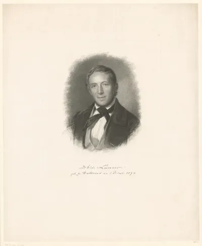 Portret van Friedrich Lucanus