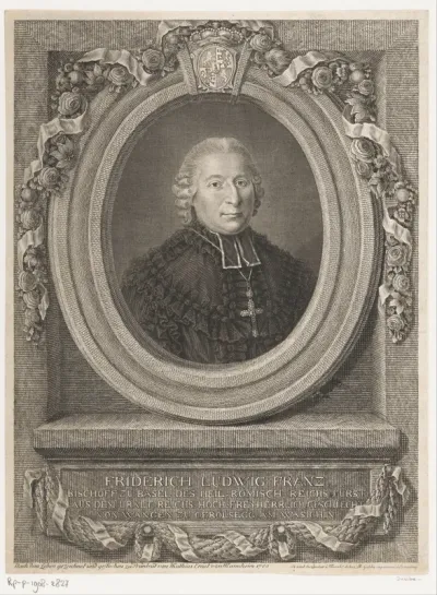 Portret van Friedrich Ludwig Franz von Wangen zu Geroldseck