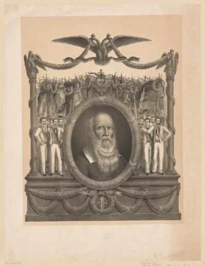 Portret van Friedrich Ludwig Jahn