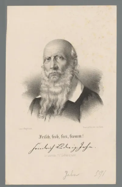 Portret van Friedrich Ludwig Jahn