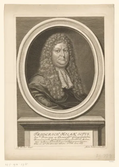 Portret van Friedrich Molanus
