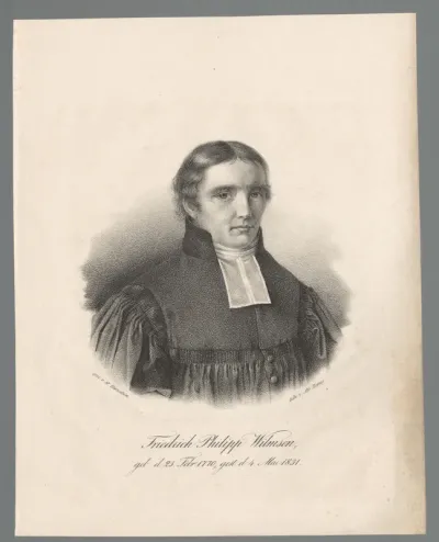 Portret van Friedrich Philipp Wilmsen
