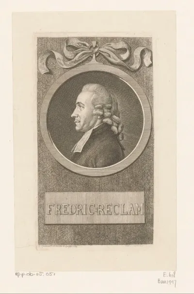 Portret van Friedrich Reclam