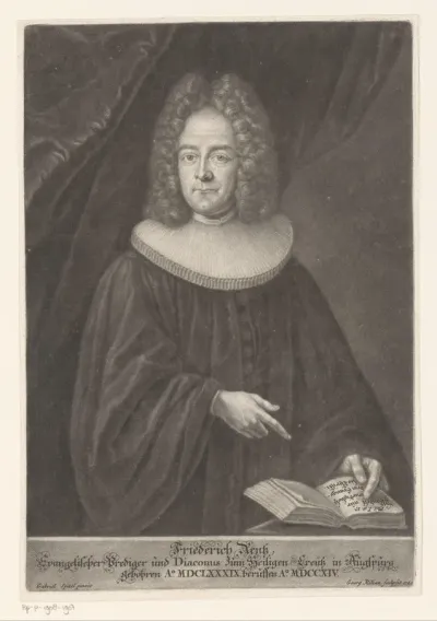 Portret van Friedrich Renz