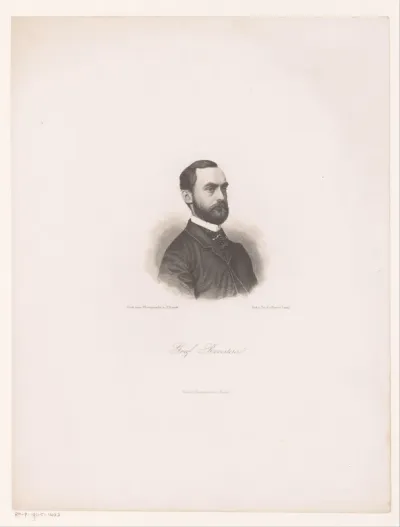 Portret van Friedrich Revertera von Salandra