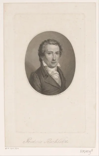 Portret van Friedrich Rochlitz