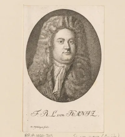 Portret van Friedrich Rudolph Ludwig von Canitz