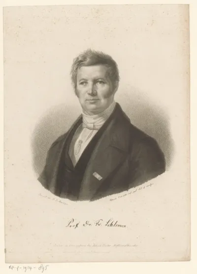 Portret van Friedrich Schlemm