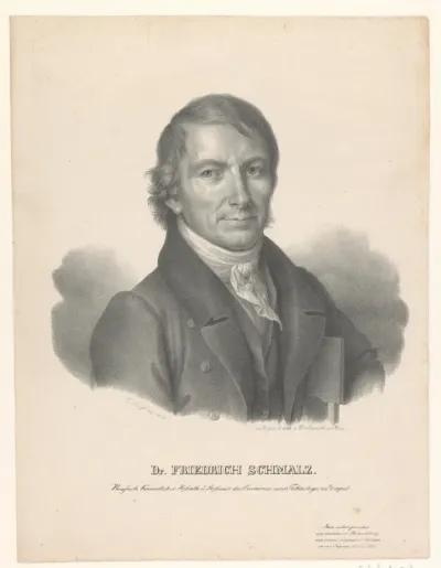 Portret van Friedrich Schmalz