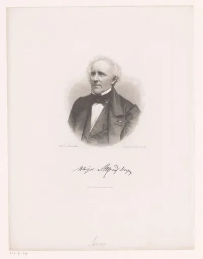 Portret van Friedrich Serre
